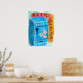Koelkast Leuk Poster Wall Art - Leuke keuken (Keuken)