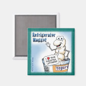 Koelkast Maggot Magnet (Voorkant / Achterkant)