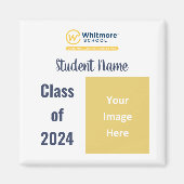 Koelkast Magneet - 2024 gepersonaliseerd (Voorkant)