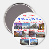 KOELKAST MAGNEET BRILLIANCE SEPT 2013 TRANS ATLANT (Voorkant / Achterkant)