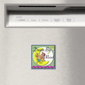 Koelkast Magneet - Dream Big Read! (Insitu (Vaatwasser))