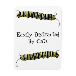 Koelkast magneet gemakkelijk afgeleid door katten