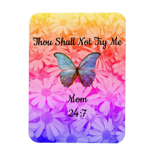 Koelkast magneet Gij zult mij niet proberen (Verticaal)