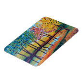 Koelkast Magneet - Herfst Reflecties. (Linkerzijde)