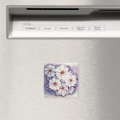 Koelkast Magneet Lavendel Afrikaanse madeliefjes (Insitu (Vaatwasser))