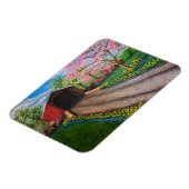 Koelkast Magneet - Lente bij Overdekte Brug (Linkerzijde)