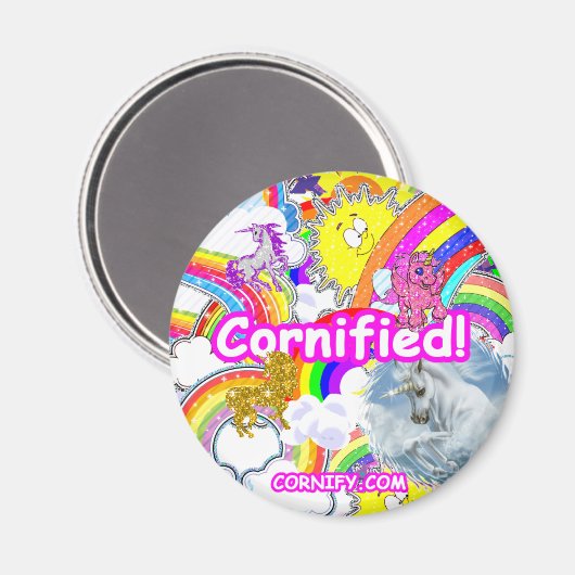 Koelkast magneet! magneet (Voorkant / Achterkant)