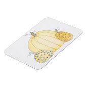 Koelkast magneet pompoen trio (Linkerzijde)