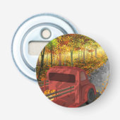 Koelkast Magneet uw aangepaste fotosjabloon Button Flesopener (Voorkant)