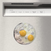 Koelkast Magnet: Gedraaide eieren Magneet (Insitu (Vaatwasser))