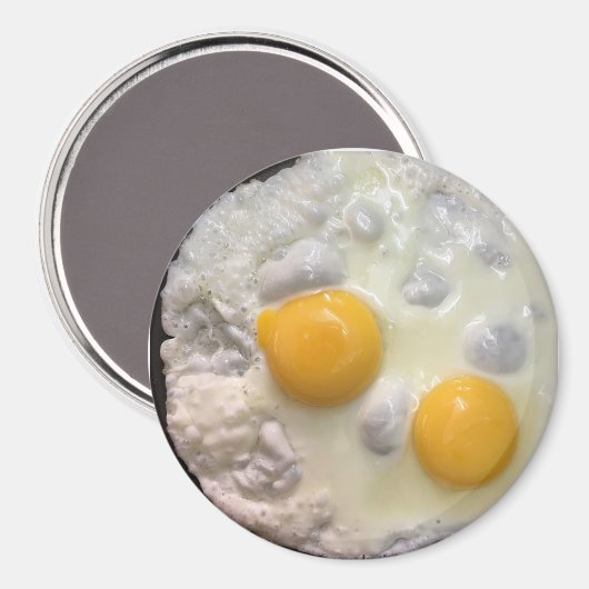 Koelkast Magnet: Gedraaide eieren Magneet (Voorkant / Achterkant)