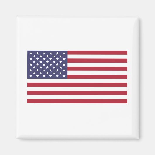 Koelkast Magnet met Amerikaanse vlag (Voorkant)