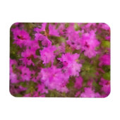 Koelkast Magnet - Paarse rododendrons Magneet (Horizontaal)