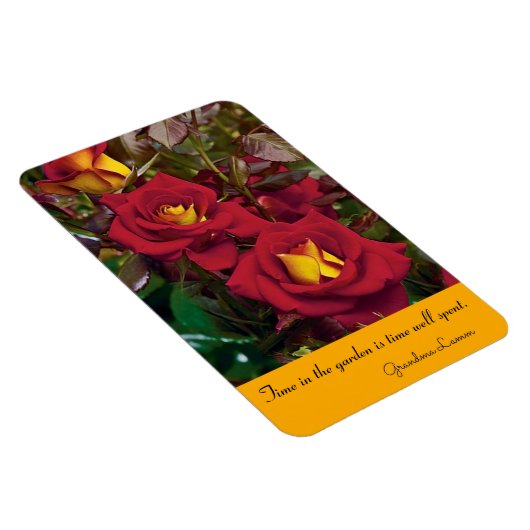Koelkast Magnet Roos Garden Magneet (Rechterzijde)