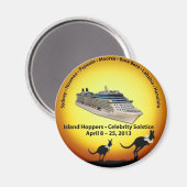 Koelkast Magnet Souvenir (Voorkant / Achterkant)