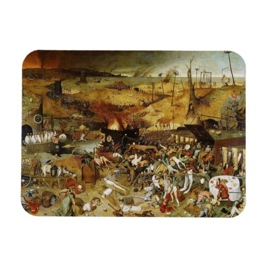 Koelkast Magnet The Triumph of Death Brueghel Magneet (Horizontaal)