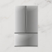 Koelkast | Reparatie van toestellen Visitekaartje (Voorkant)