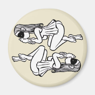 Koelkast van Cochlea en Eustachia Magnet