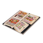 Koelkast van genoeg tegeltje (Zijkant)