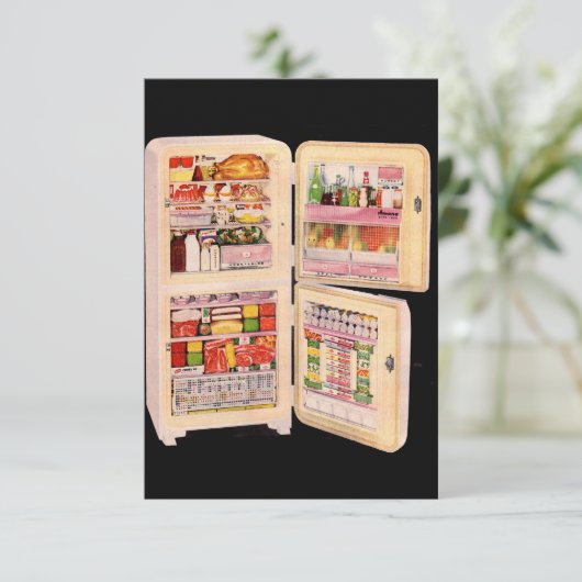 koelkast vol (Staand voorkant)