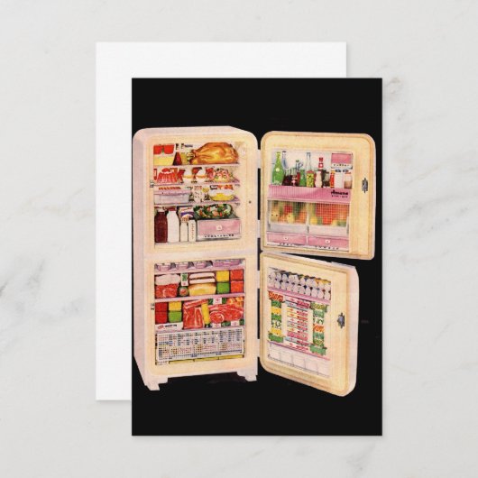 koelkast vol (Voorkant / Achterkant)