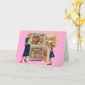 koelkast vol kaart (Gele Bloem)