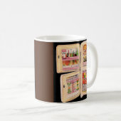 koelkast vol koffiemok (Voorkant rechts)