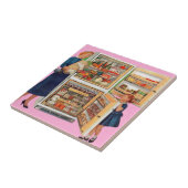 koelkast vol tegeltje (Zijkant)