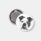 Koelkastlijst Bulldog Magneet (Voorkant / Achterkant)