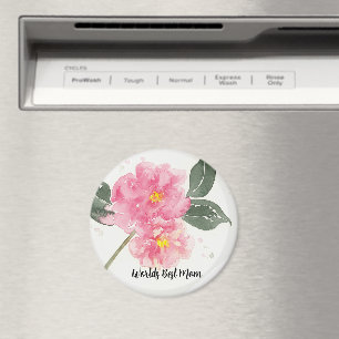 Koelkastmagneet Camelia Worlds Beste Mama Magneet