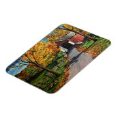 Koelkastmagneet - Herfst op de overdekte brug Magneet (Linkerzijde)