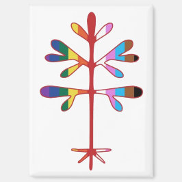 Koelkastmagneet met Pride Sapling Magneet