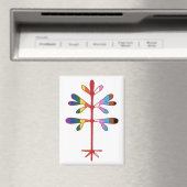 Koelkastmagneet met Pride Sapling Magneet (Insitu (Vaatwasser))