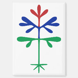 Koelkastmagneet met Tri-color Sproeiing Magneet