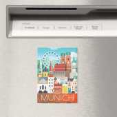 koelkastmagneet van München Magneet (Insitu (Vaatwasser))