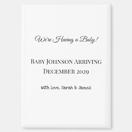 Koelkastmagneten | Aangepaste foto & sterke magnet (Voorkant)