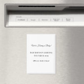 Koelkastmagneten | Aangepaste foto & sterke magnet (Insitu (Vaatwasser))