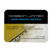 Koelkastmagneten voor Sneeuwverwijderingsbedrijf Magneet (Horizontaal)