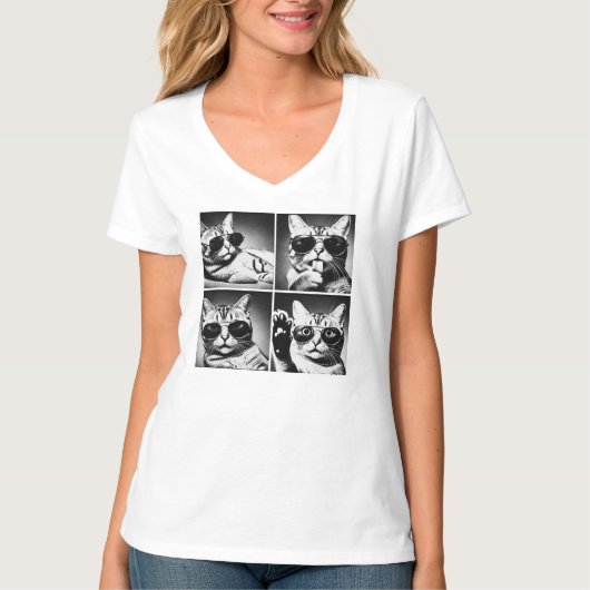 Koelkat T-shirt (Voorkant)