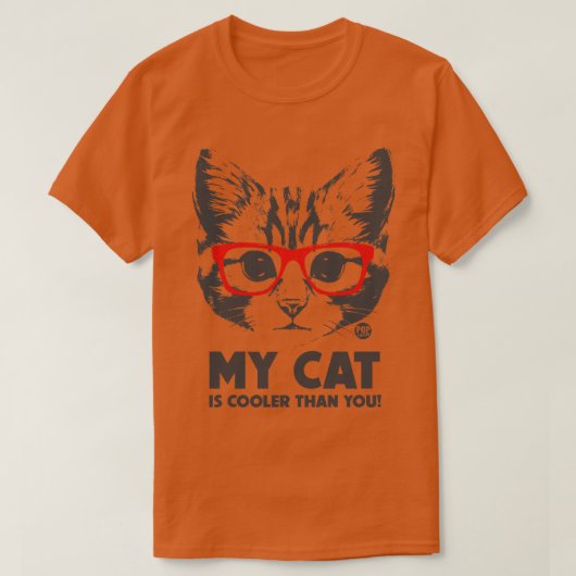 KOELKAT T-SHIRT (Design voorkant)