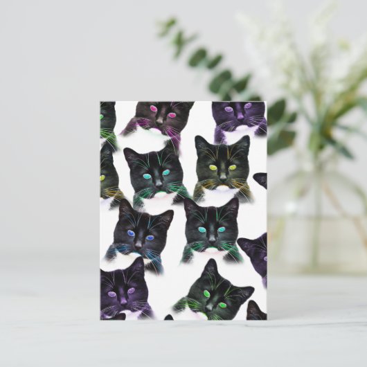 Koelkatten Briefkaart (Staand voorkant)