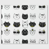 Koelkatten, verpakkingspapier, altijd cadeaupapier (Vlak)