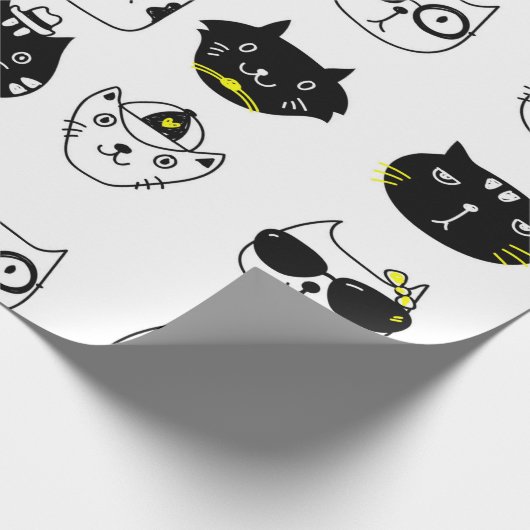 Koelkatten, verpakkingspapier, altijd cadeaupapier (Hoek)