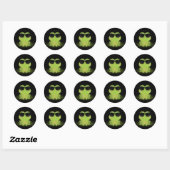 Koelkikker Ronde Sticker (Vel)