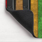 Koelkleurig antiek grijnsteeneffect piano muismat (Hoek)