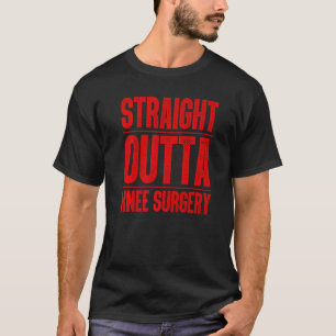 Koelkniestudie voor mannen Vervanging van een knie T-shirt