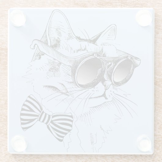 Koelkooi Glazen Onderzetter (Achterkant)