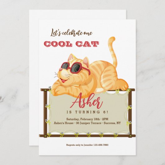 Koelkooi Kaart (Voorkant / Achterkant)