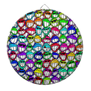 Koellazinggezichten Dartbord