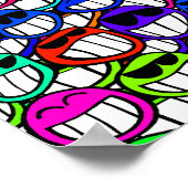 Koellazinggezichten Poster (Hoek)